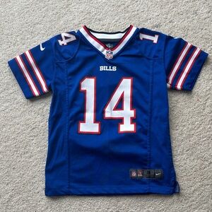 Nike Kids Blue and Red Sports Jersey